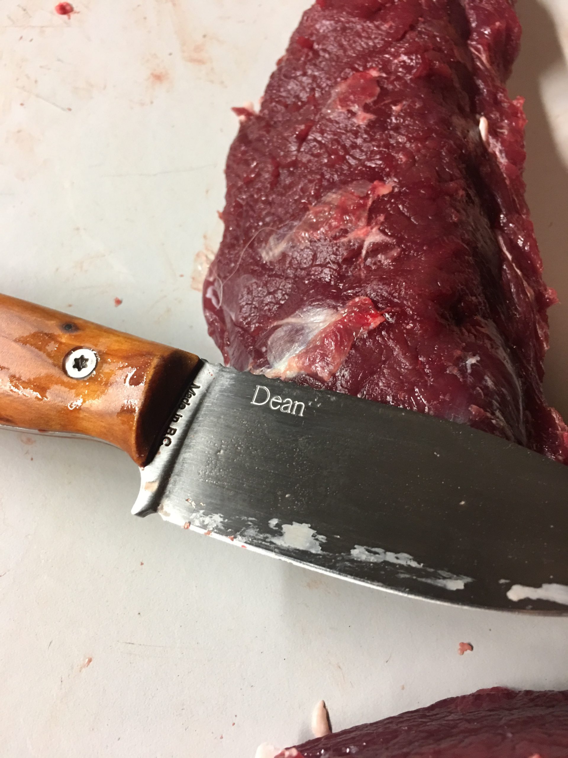 North_arm_knives_butchering_venison