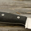 Made in BC hunting knife light carbon fiber handle