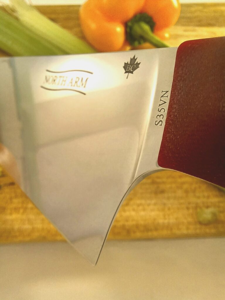 Sharpening North Arm Knives