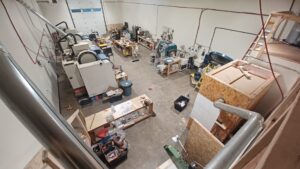 Shop floor on Quadra Island