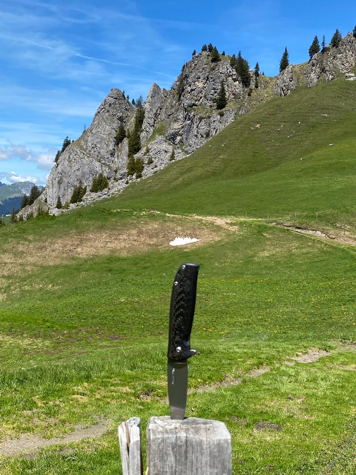 Skaha knife at Seebergsee, June 2025